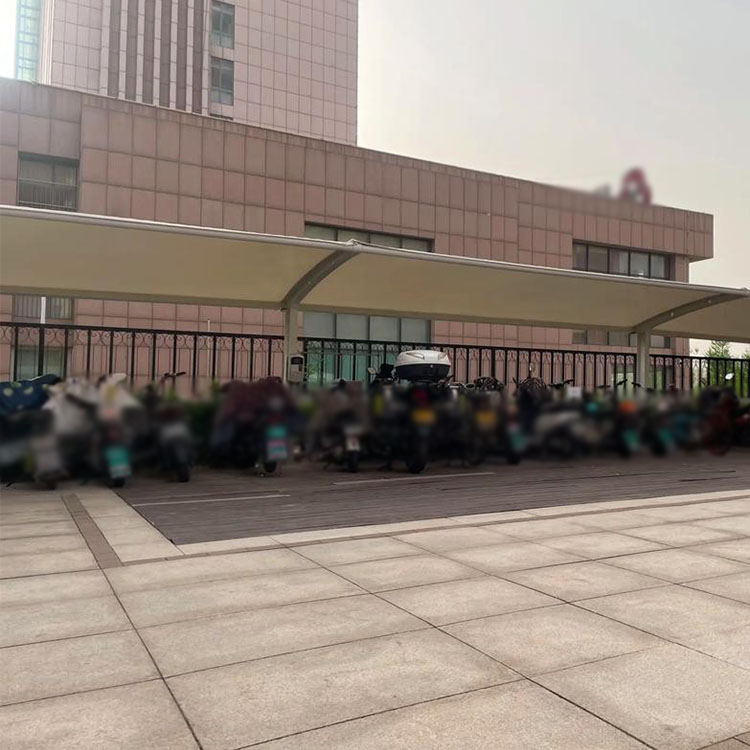 喀喇沁左翼蒙古族自治县膜结构电动车棚