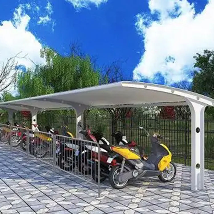 喀喇沁左翼蒙古族自治县膜结构电动车棚